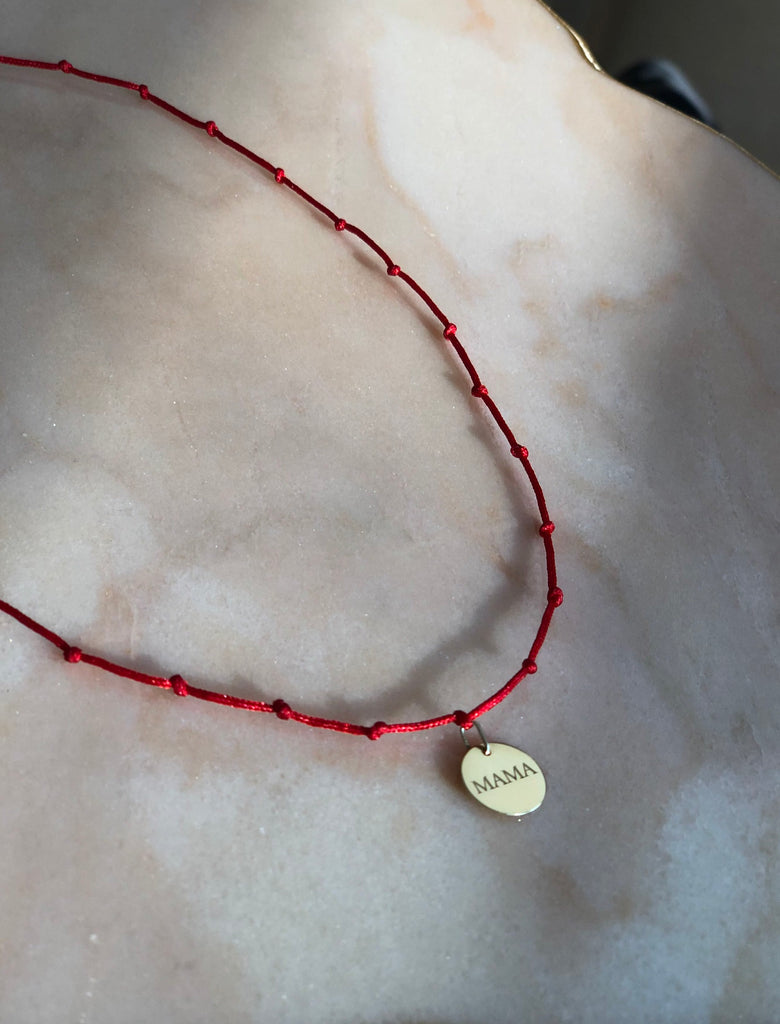MAMA node necklace