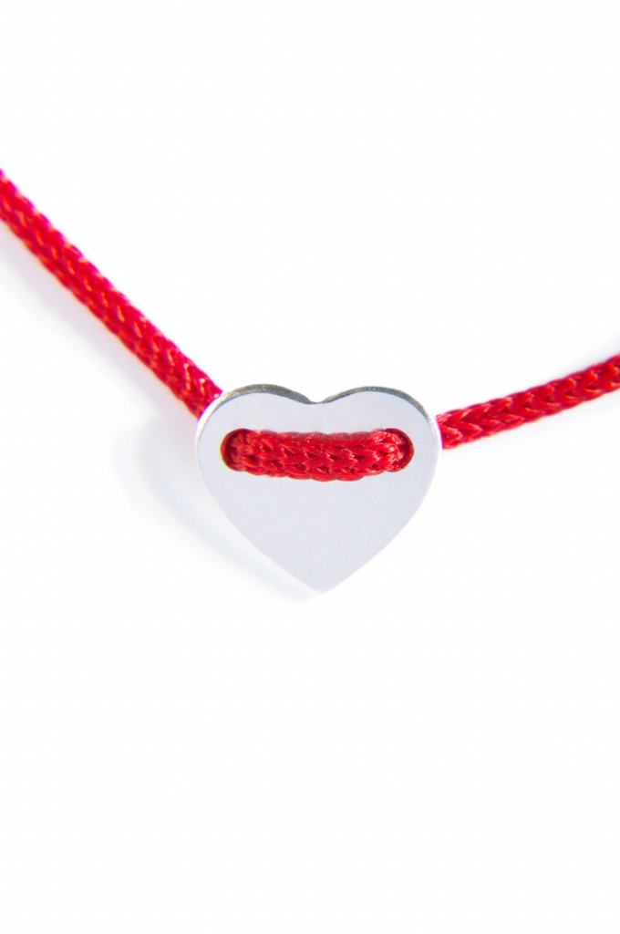 White gold heart for kid