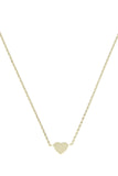 Gold  Heart necklace