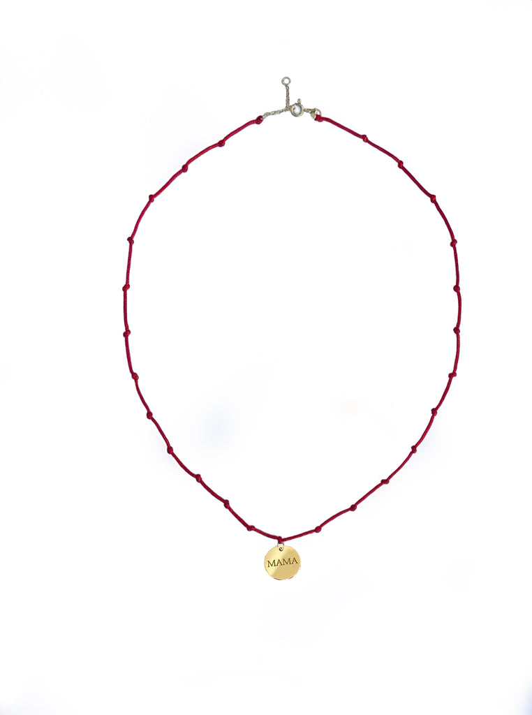 MAMA node necklace