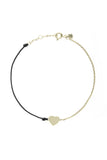 HalfHalf yellow heart bracelet